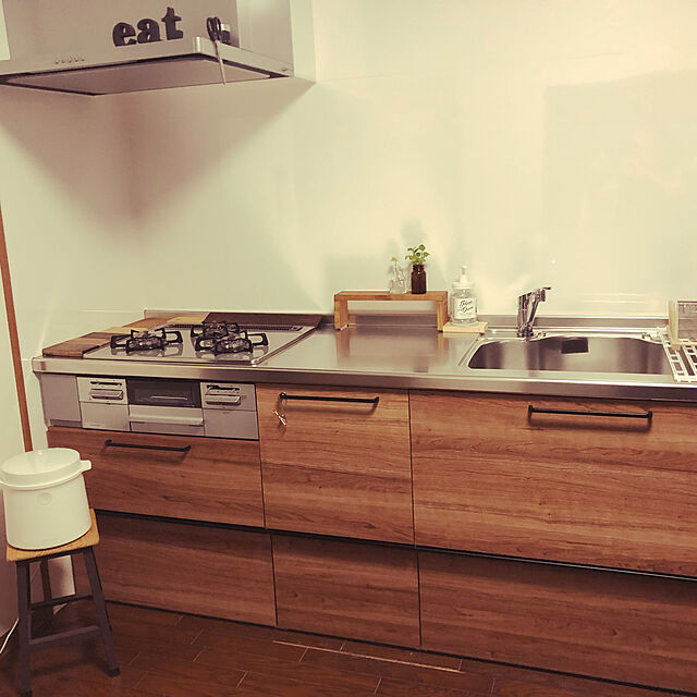 misaのLOCABO-LOCABO 炊飯器 玄米 炊き込みごはん スチーム調理 やわらかめ炊飯 forty-four JM-C20E シンプル コンパクト 1人暮らし 新生活の家具・インテリア写真