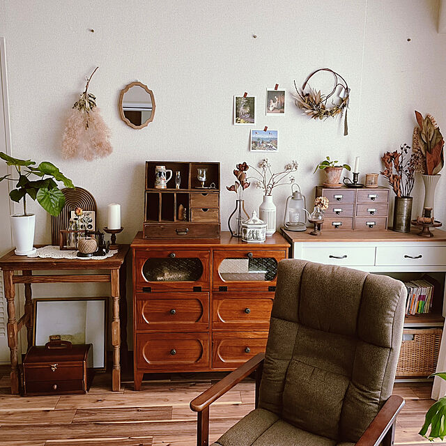 sakuraの-引き出し収納 木製 ドロワー アンティーク 小物入れ デスク周り 卓上収納 BREAブレアの家具・インテリア写真