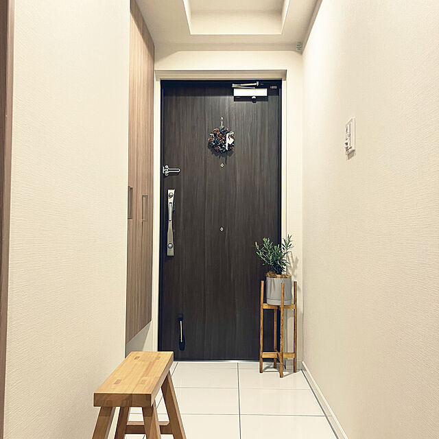 Anthuriumの無印良品-【無印良品 公式】木製ベンチ 小ラバーウッド材 48．5×30×44cmの家具・インテリア写真