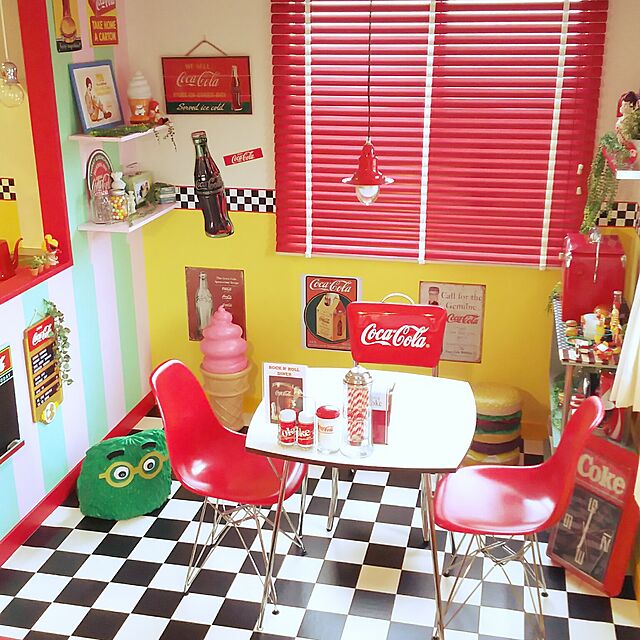 kuupugの-【 Coca・Cola / コカ・コーラ 】 コーク缶型 ソルト＆ペッパー アメリカン雑貨・アメリカ雑貨・アメ雑の家具・インテリア写真