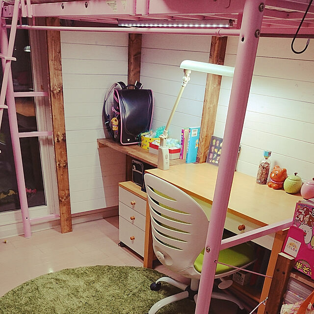 chamiのニトリ-ワークチェア(ヒューボ GR) の家具・インテリア写真