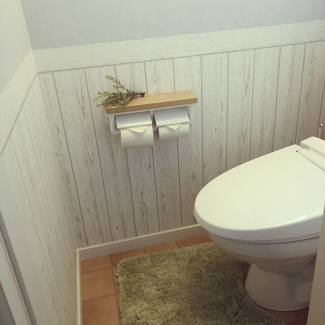tomo.sou69のニトリ-トイレマット(シンフィ YGR) の家具・インテリア写真