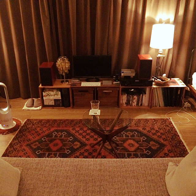 around40_ojisanの-ハモサ HERMOSA シェルテーブルランプミニ(SHELL TABLE LAMP MINI)LCPL-0009 テーブルスタンド 全2色(クリア/ベージュ)の家具・インテリア写真