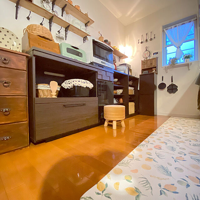 yuのニトリ-キッチン用クッションフロアマット(フルーツ 45X240) の家具・インテリア写真