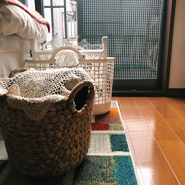 acoのイケヒコ・コーポレーション-玄関マット トルコ製 ウィルトン織り 『エデン』 レッド 約60×90cm の家具・インテリア写真