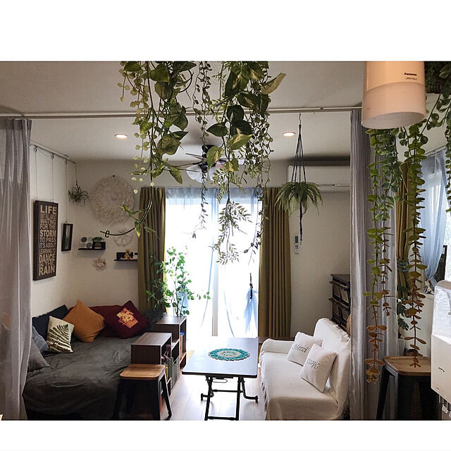 bonapetiのニトリ-ロングシートクッションカバー(シェブロン IV) の家具・インテリア写真