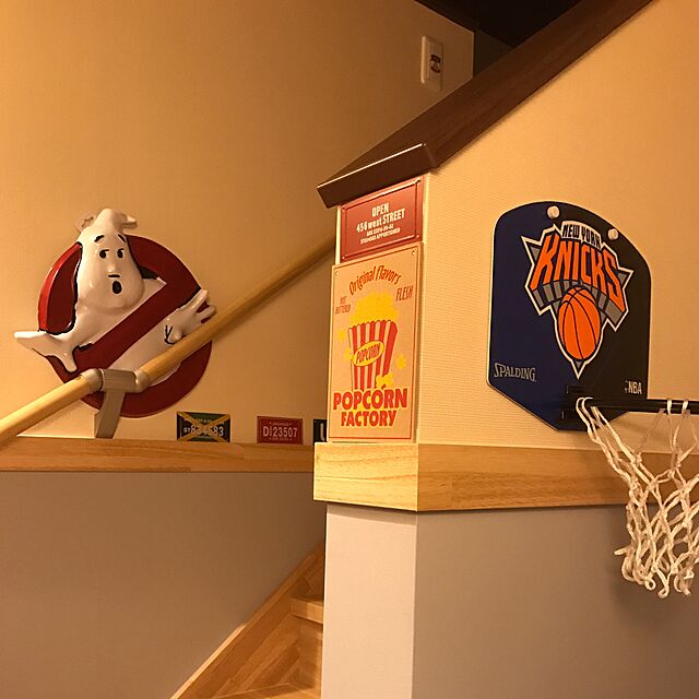 tessei.のスポルディング・ジャパン-SPALDING（スポルディング）NBA MICRO-MINI KNICKS マイクロミニバスケットゴール（ニューヨークニックス）/77-591Zの家具・インテリア写真