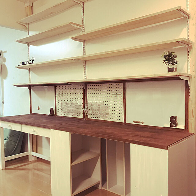 sakkuのニトリ-ガラスポット(ペペロミア) の家具・インテリア写真