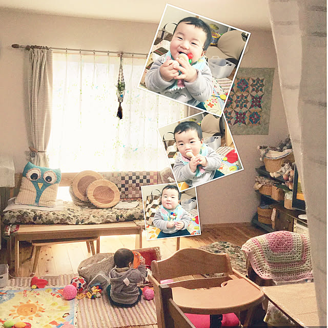 chiiyanの-Naef ネフ社 ティキ Tiki〜手の小さい日本の赤ちゃんの為に特別にデザインされたスイス・Naef（ネフ社）の木製おしゃぶりラトル（ガラガラ）「ティキ」です。の家具・インテリア写真