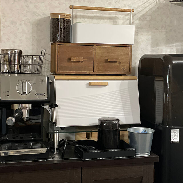 Kozueのアイリスオーヤマ-コーヒーミル 電動 おしゃれ 小型 家庭用 アイリスオーヤマ コンパクト コーヒー 電動コーヒーミル 電動ミル PECM-150-Bの家具・インテリア写真
