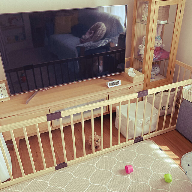ri-eのニトリ-ローボード(Nアルナス180 LBR) の家具・インテリア写真