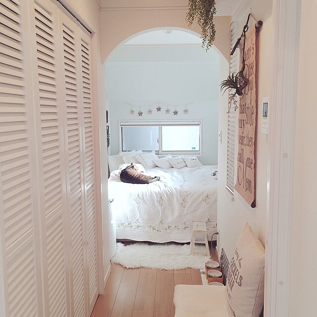 lovecatの-ジュートタペストリーE〈バスロールサインボード／壁掛〉の家具・インテリア写真
