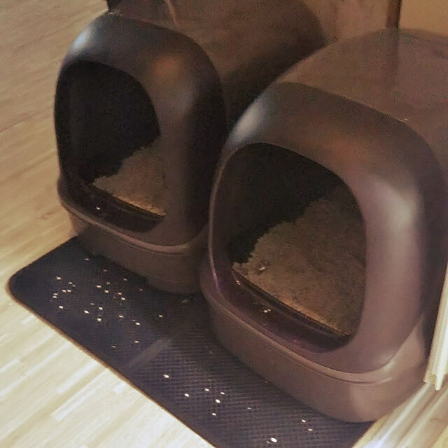 runaのBRAVE-用 猫砂キャッチャー 砂取りマット トイレマット 二重構造 猫砂飛散防止 大きめ ペットKZ-NECOSCACHの家具・インテリア写真