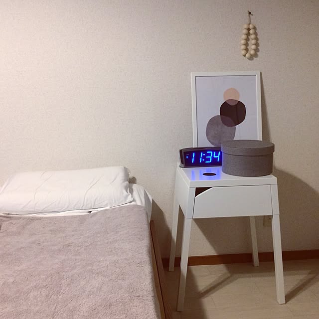 minamiの無印良品-収納ベッド・ダブル・オーク材の家具・インテリア写真