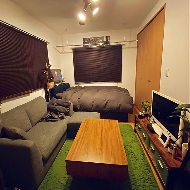yyyのニトリ-木目調ブラインド(MBR 75X138) の家具・インテリア写真