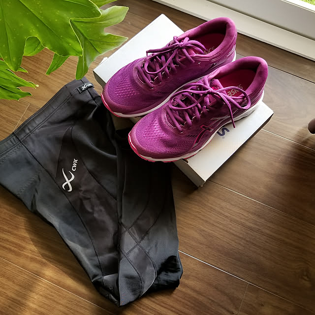 写真付きレビュー 送料無料 アシックス レディース ランニングシューズ レディゲルカヤノ24 ワイド Tjg759 プルーン ピンクグロー Pickuprの通販商品 口コミ情報 Roomclipショッピング