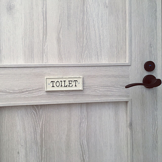 n_mc52の-【サインプレート　トイレ(TOILET)】アイアンのサインプレート　　ドアプレート　ナチュラル雑貨　ナチュラルインテリアの家具・インテリア写真
