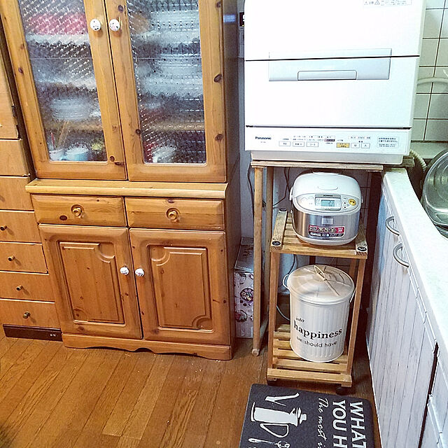 Chiのニトリ-お手入れ簡単 水拭きできる キッチン用クッションフロアマット(レターGY45X220) の家具・インテリア写真