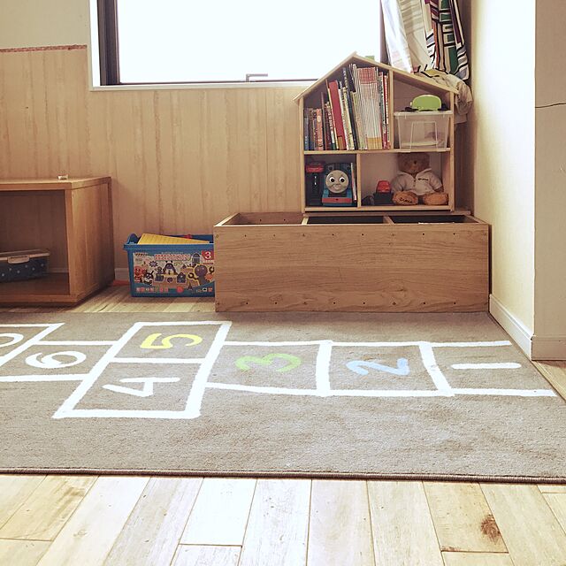 Natsumiのバンダイ(BANDAI)-ブロックラボ アンパンマン たのしいのりものバケツ(ワールドブロックシリーズ)の家具・インテリア写真