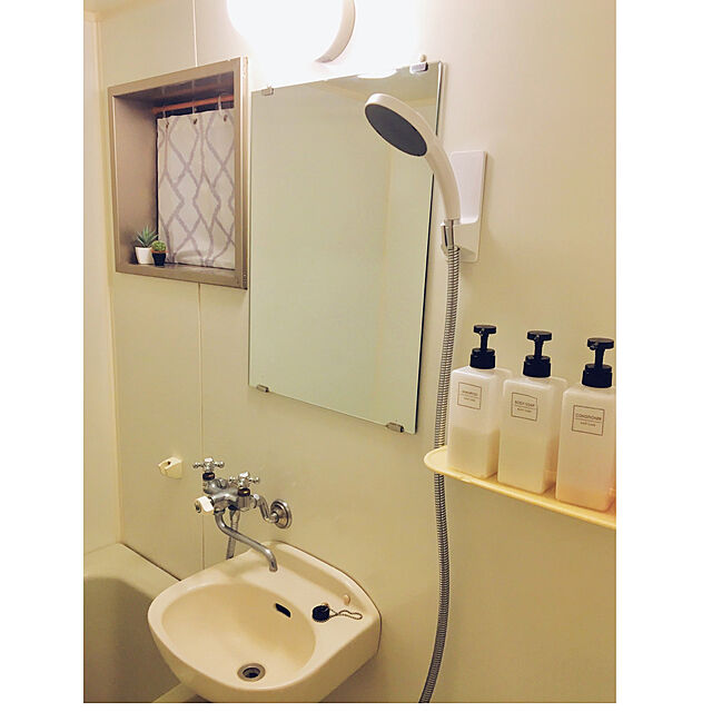 shizuのSANEI-SANEI シャワーヘッド 大きなシャワー板 日本製 たっぷり湯量 ホワイト PS350-80XA-MW2の家具・インテリア写真