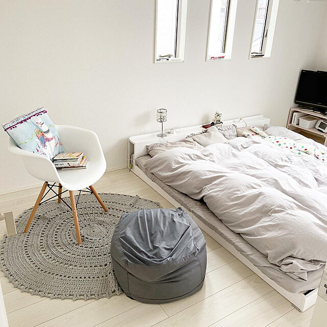 ROMAのニトリ-掛け布団カバー ダブル(Nグリップパレット3GY D) の家具・インテリア写真