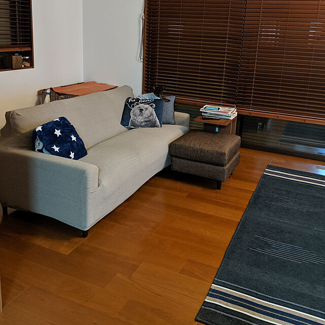 shizuponのリッチェル-リッチェル ペット用 お掃除簡単サークル 90cm x 60cm 屋根面の家具・インテリア写真