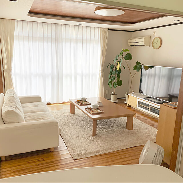 asukanの無印良品-木製 角型トレーの家具・インテリア写真