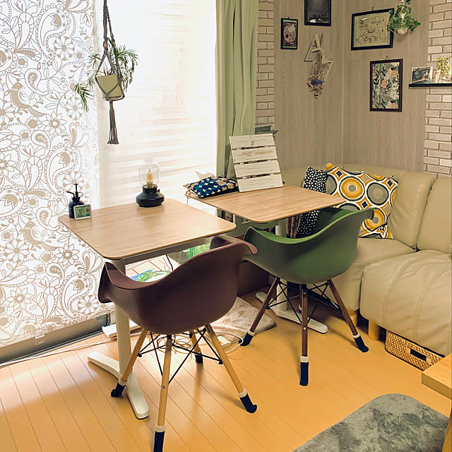 mo-nosukeのイケア-ＩＫＥＡ/イケア　TARNABY　テーブルランプ　ダークグリーン/ガラスの家具・インテリア写真