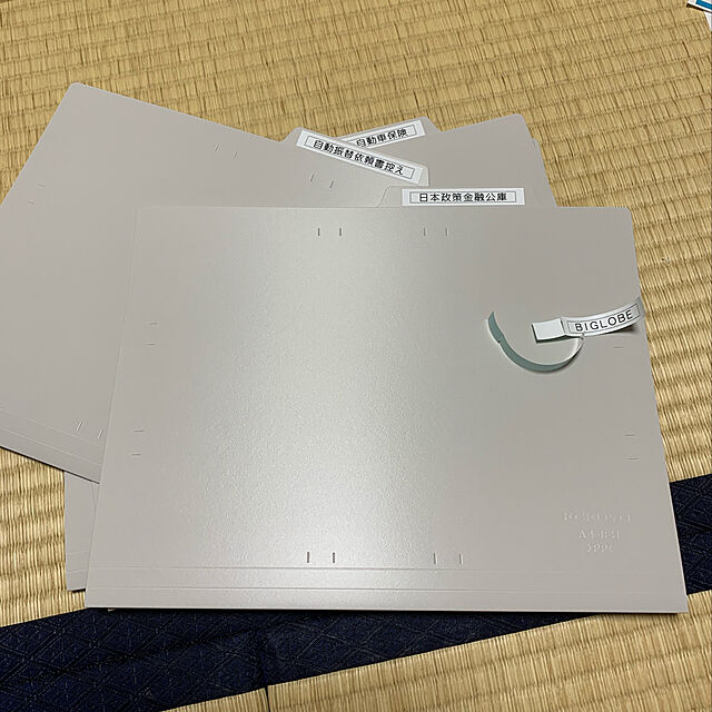 miyumiyuのコクヨ-コクヨ 個別フォルダーPP製 A4 グレー 1袋（5冊入） A4-IFH-Mの家具・インテリア写真
