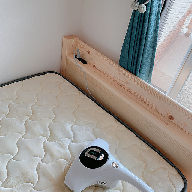 安心の頑丈設計 シングルベッド ベッドフレーム 宮付きベッド 多機能