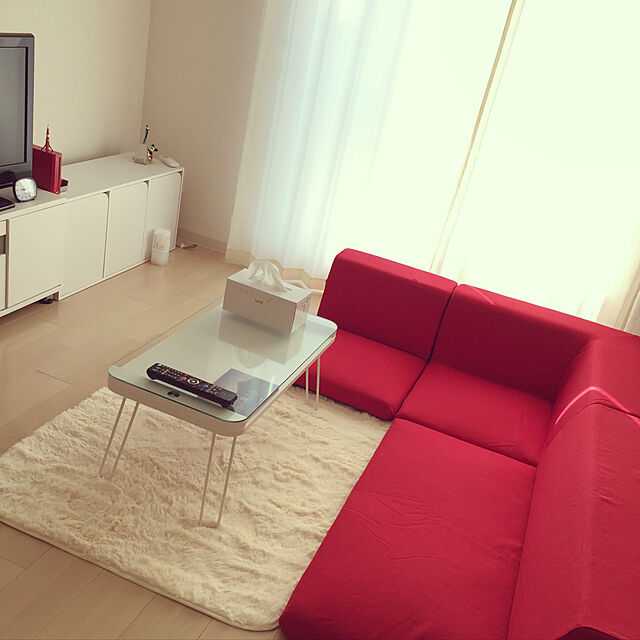 minamiのニトリ-ローボード(クロノ90 WH) の家具・インテリア写真