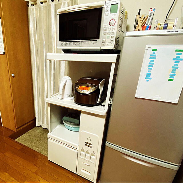myiのニトリ-レンジ台(SK-206W) の家具・インテリア写真
