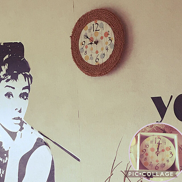 Mizueの-ウォールステッカー オードリー ヘプバーン 英字 カフェ風 モダン 映画 壁飾り インテリアシール 壁デコシールの家具・インテリア写真