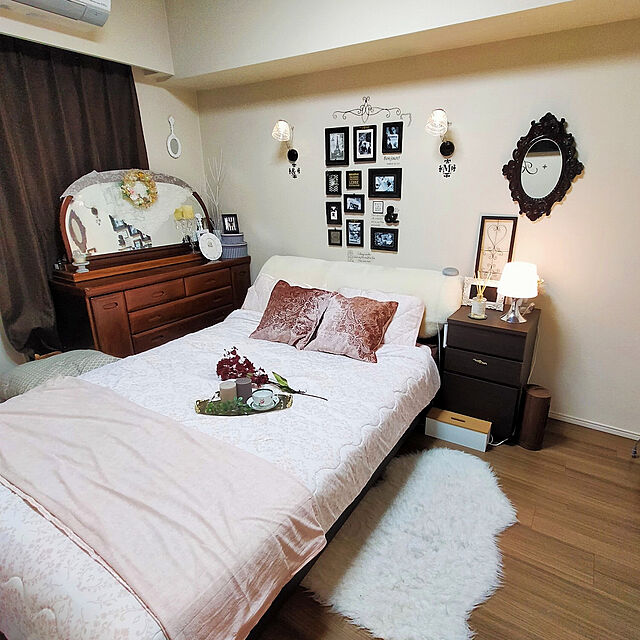 mayumiのニトリ-敷きパッド ダブル(NクールSPi-nボーテRO D) の家具・インテリア写真