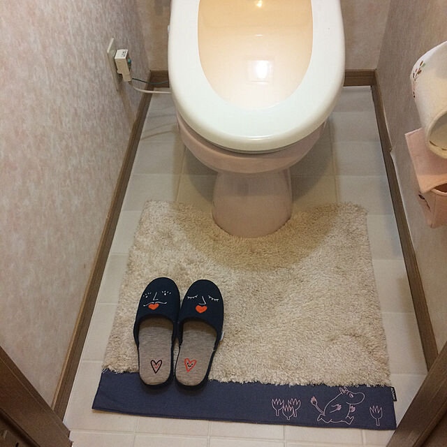 ninokoの-綿混シャギートイレマットの家具・インテリア写真