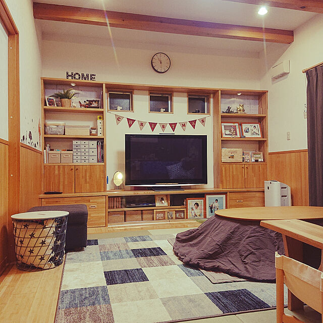 wakaba223の無印良品-ブナ材マガジンラックの家具・インテリア写真
