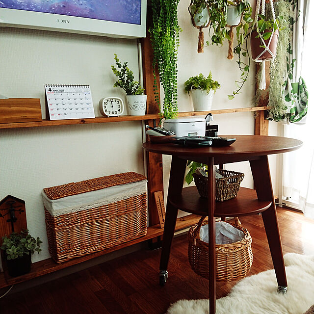 springcanolaのあずま工芸-テーブル 組立式 ディオーネ カフェテーブル 60 幅600x奥行600x高さ690mm あずま工芸の家具・インテリア写真