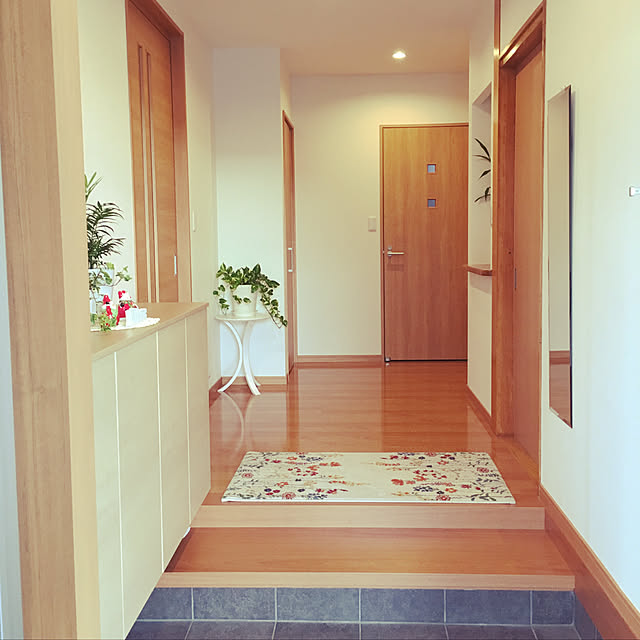 nanachanmamaのニトリ-ウォールミラー(ソレイユ30120) の家具・インテリア写真