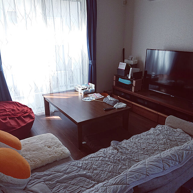 sho-koのニトリ-即暖こたつ(バリエGC 150 MBR) の家具・インテリア写真