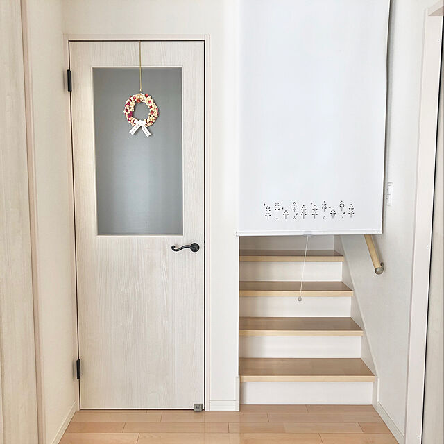myu-の-ドアに引っ掛けるだけで飾れるリースフック（BRASSリースフック/Sサイズ）の家具・インテリア写真