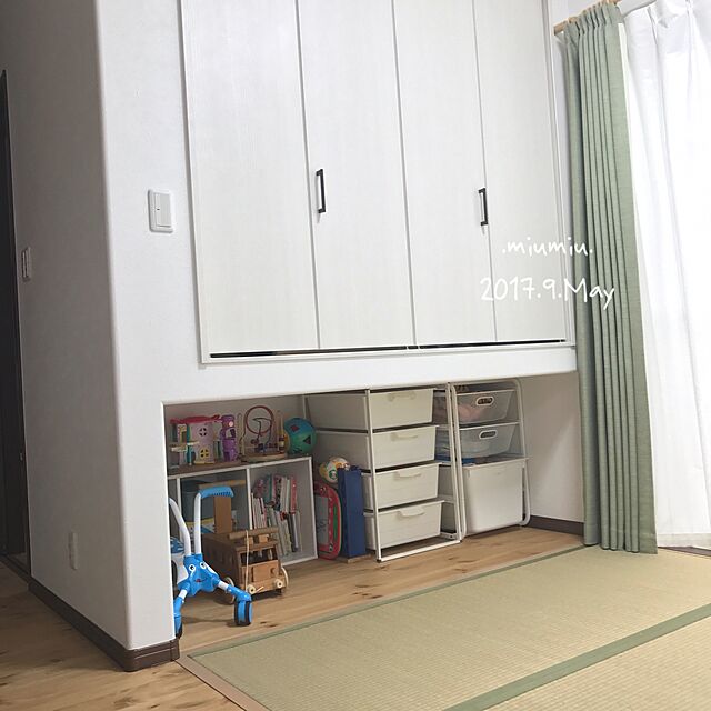 .miumiu.のイケア-イケア 通販 ikea IKEA ALGOT メッシュバスケット ホワイトの家具・インテリア写真