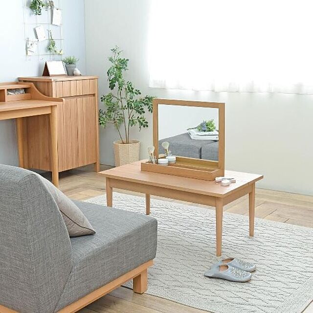 SMB_selectionの佐藤産業-TWICE（トワイス）ローテーブル（幅90cm）の家具・インテリア写真
