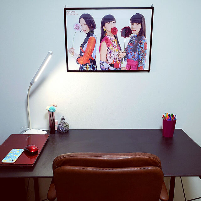 sayasayaのニトリ-デスクワゴンセット(サーヤ DBR) の家具・インテリア写真