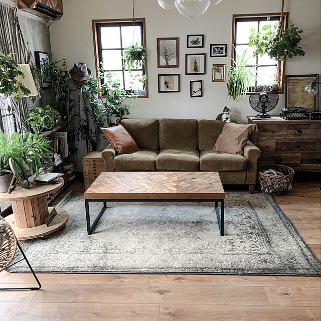 COCOのニトリ-ウィルトン織りラグ(Vリッチモンド 160X235) の家具・インテリア写真