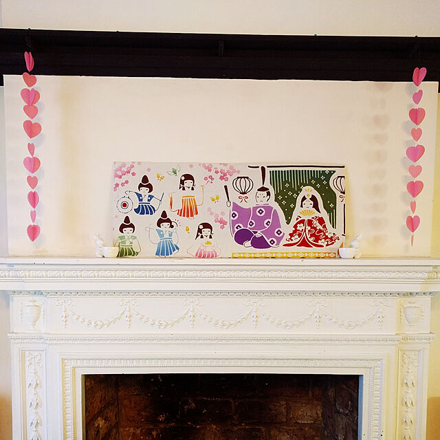 ArriettyのMiyamoto-Towel-kenema手ぬぐい ひな祭り 桃の宴席の家具・インテリア写真