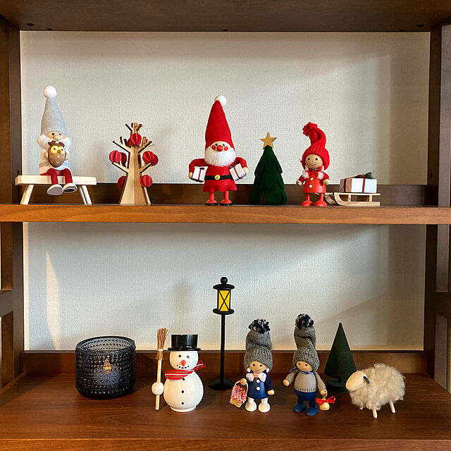 koaoの-ノルディカニッセ 欲張りサンタ フェルトシリーズ 赤 NORDIKA nisse クリスマス 雑貨 木製 人形 北欧 NRD120074の家具・インテリア写真