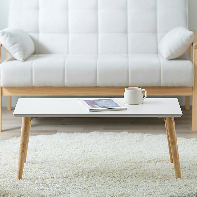 Simple-Styleのアイリスオーヤマ-折り畳みセンターテーブル FCT-800の家具・インテリア写真