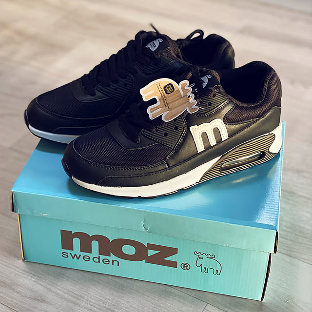 写真付きレビュー】モズ moz スニーカー レディース メンズ 厚底 軽量
