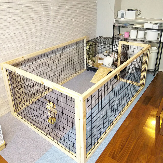 so.chan1002のニトリ-スチールラックSTANDARD 85cm幅 2段(DDGY) の家具・インテリア写真