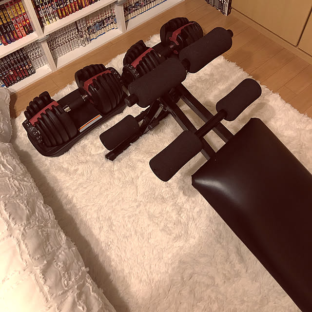 Creerダイヤル調整式可変式ダンベル24Kg 2.5Kg〜24Kg ① ダイヤル 可変式